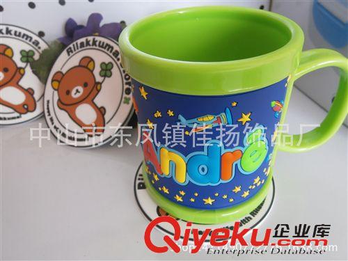 馬克杯 杯皮 廠家直銷PVC軟膠馬克杯皮 卡通3D軟膠杯皮 學生禮贈品原始圖片3