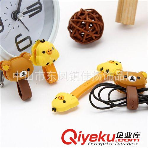 耳機繞線器 卷線器 新款時尚PVC繞線器 軟膠卷線器 創意禮品飾品 紀念品 低價訂做原始圖片3
