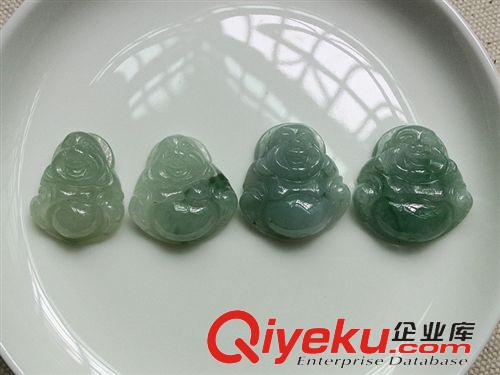 翡翠A貨 吊墜 trA料翡翠玉石 飄花佛笑佛 吊墜 廠家批發(fā)價直銷{dy}手貨源