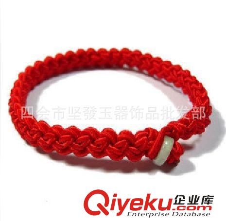 手工編織 手鏈 【纖棉左右結(jié)】廠家批發(fā)紅繩手鏈 飾品批發(fā)紅繩手鏈原始圖片2