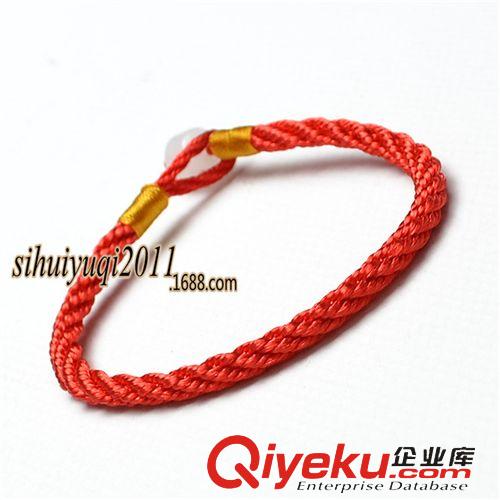手工編織 手鏈 【纖棉左右結(jié)】廠家批發(fā)紅繩手鏈 飾品批發(fā)紅繩手鏈