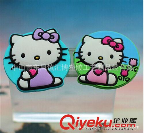 冰箱貼類 定制HELLO KITTY冰箱貼 PVC磁性冰箱貼 公司開業典禮用品原始圖片2