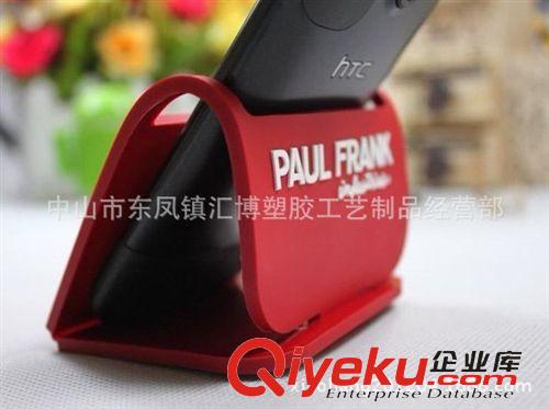 手機周邊掛飾類 深圳生產廠家供應PVC手機座 小熊塑膠手機座 廣告小禮品贈品原始圖片3