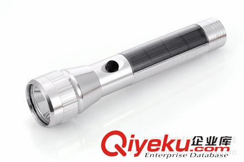 太陽能手電筒 太陽能LED手電筒 強(qiáng)光手電筒 禮品手電 戶外遠(yuǎn)射照明LED電筒