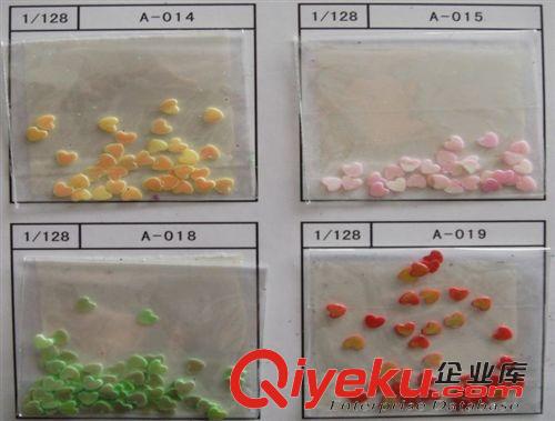 亮片系列 廠家直銷月亮形、五角星、桃心形、珠光、閃光梅花形、樹葉形亮片原始圖片2