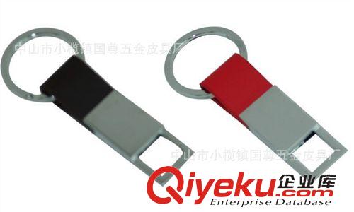 鑰匙扣 廠家專業生產幾何型男女通用皮具鑰匙扣 PU皮質鑰匙扣原始圖片3