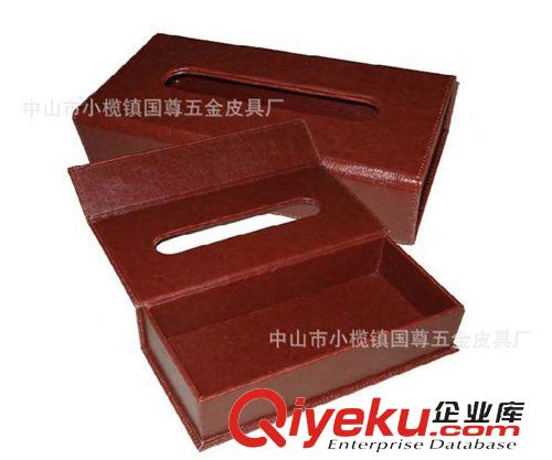 紙巾盒 廠有直銷紙巾盒 皮革紙巾盒 PU紙巾盒 仿皮紙巾盒原始圖片2