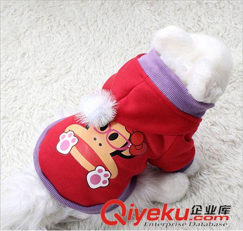 狗狗服裝 大嘴猴 寵物服裝工廠直銷 狗衣服衛(wèi)衣秋冬款 qwsf 厚款 直銷原始圖片2