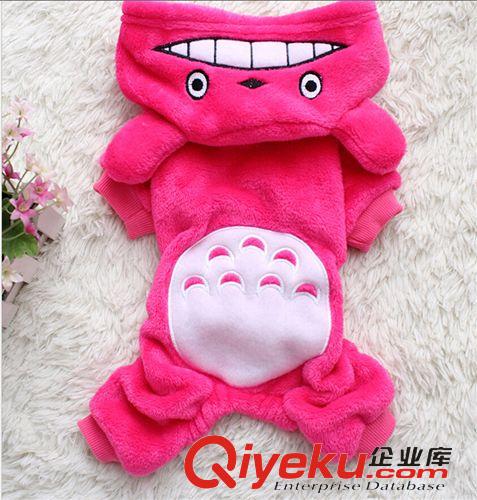 狗狗服裝 龍貓變身裝泰迪小型犬爆款服裝狗狗衣服四腳棉衣寵物衣服秋冬款原始圖片3