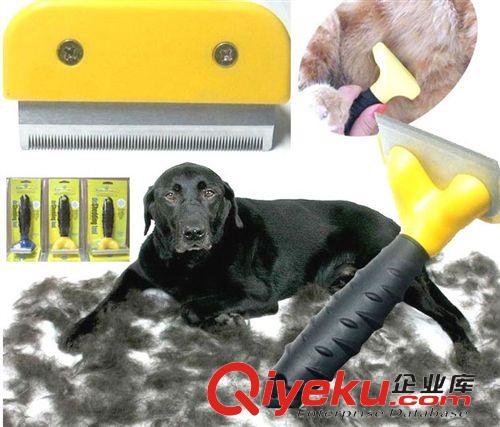 狗狗清潔美容工具 {jd1}zp美國(guó)神奇脫毛梳褪毛梳 狗梳子貓貓寵物梳 廠家直銷(xiāo)可混批原始圖片3