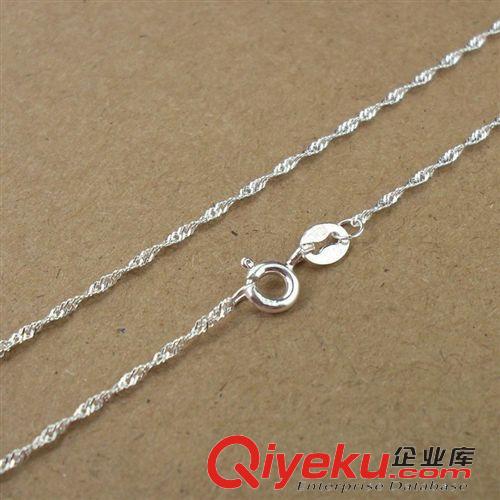 S925純銀配鏈 純銀項鏈 925女款鎖骨水波鏈 純銀飾品 毛衣鏈 首飾 韓版 歐美原始圖片3