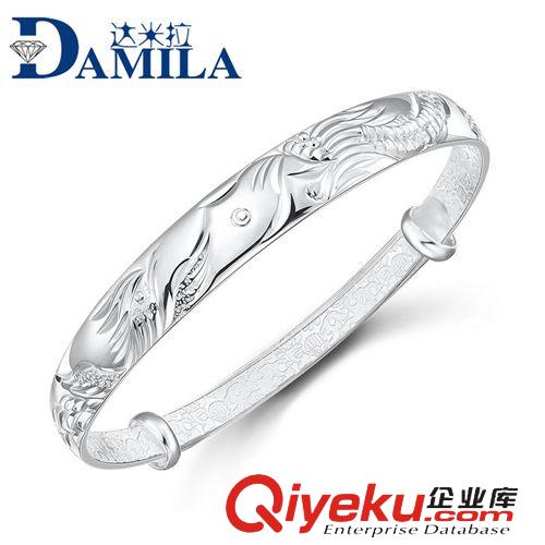 S990純銀手鐲 S990銀兒童飾品 足銀兒童手 腳鐲 廠家直銷 批發(fā) 不變色