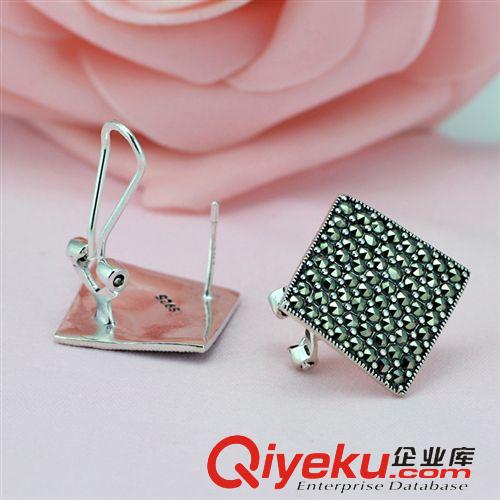 925泰銀復(fù)古飾品 銀飾 民族風(fēng)飾品 馬克賽泰銀耳釘 復(fù)古飾品批發(fā)原始圖片3