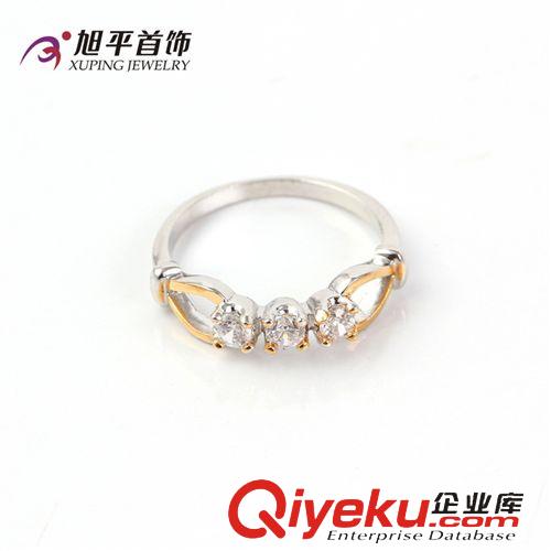 戒指 旭平首飾 鑲鋯石手飾戒指女 優(yōu)雅時尚指環(huán)廠家直銷混批 包郵