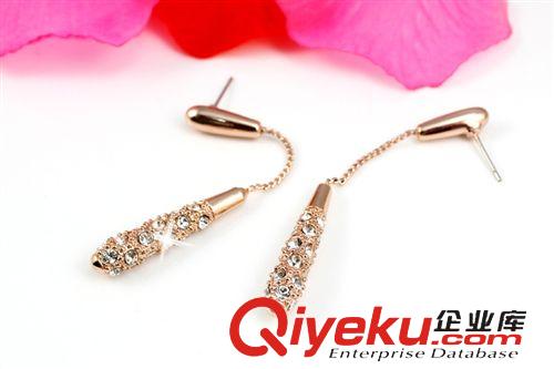 新品專區 viennois威妮華zp耳墜鑲鉆合金明星款耳環玫瑰金鋯石耳飾品批發