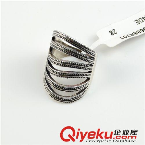 Sibo戒指 思柏sibo泰銀色復(fù)古風(fēng)gd大氣鏤空gd戒指手飾品原始圖片3