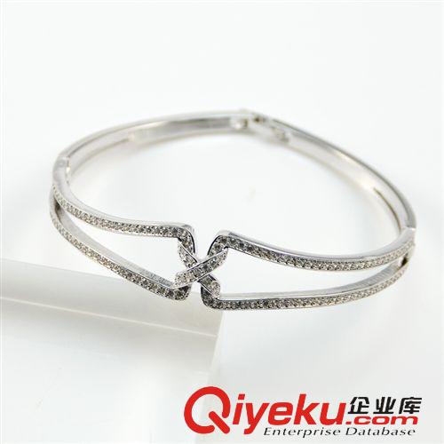 Sibo手鏈 sibo思柏精美環(huán)保銅微鑲鋯石幾何形明星同款手鐲手飾品批發(fā)原始圖片2