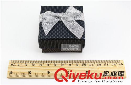 精美禮盒 sibo思柏精美gd首飾盒戒指包裝盒正方形蝴蝶結(jié)禮品盒批發(fā)原始圖片3