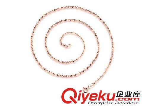 馬上有錢S925純銀爆款 925純銀十字鏈 O字女士項(xiàng)鏈 韓國時尚飾品批發(fā) 復(fù)古首飾s925銀飾原始圖片3