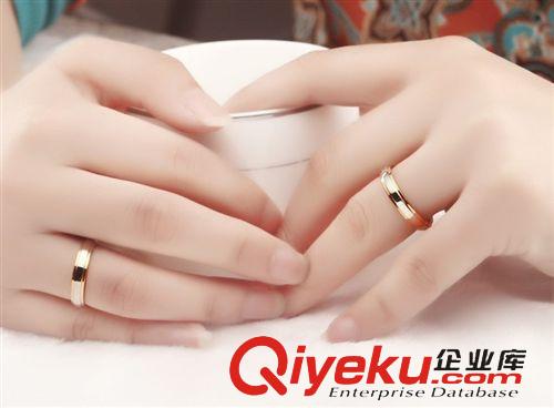 時尚熱賣吊墜 男女情侶戒指 新款925純銀對戒批發 創意18k金指環尾戒 廠家直銷原始圖片3