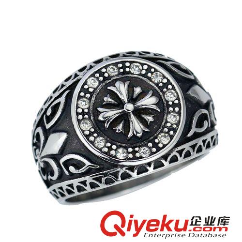 歐美風(fēng) BOHO十字架316鈦鋼指環(huán) 日韓男士個(gè)性首席設(shè)計(jì)手飾 新款廠家供貨原始圖片2
