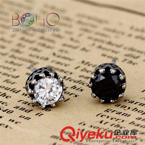 韓版風(fēng) BOHO男女鈦鋼耳釘 淘寶熱賣時(shí)尚個(gè)性潮流飾品 精品店飾品批發(fā)廠家原始圖片3