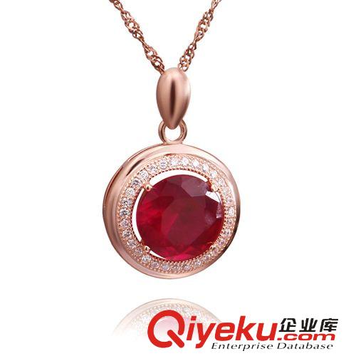 純銀套裝專區(qū) 廠家供應(yīng){gjj}合成紅寶石首飾套裝 支持國檢 品牌登記 質(zhì)量保證