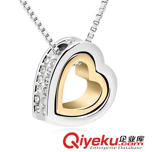 熱賣推薦 gd奧地利水晶項鏈--永恒愛戀，時尚飾品 韓國飾品 廠家批發(fā)直銷原始圖片2