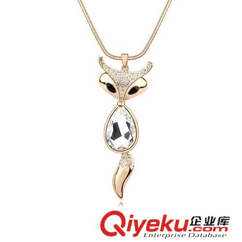精品毛衣鏈 新款gd鍍真金小狐貍精品毛衣鏈復(fù)古長(zhǎng)款項(xiàng)鏈毛衣鏈批發(fā)廠家直批