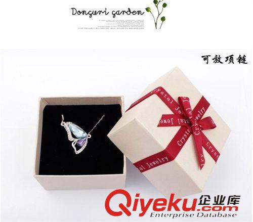 包裝盒、擦飾品布 廠家批發(fā) NBOX同款首飾盒 飾品包裝盒 項(xiàng)鏈盒 飾品盒  可以放套裝原始圖片2