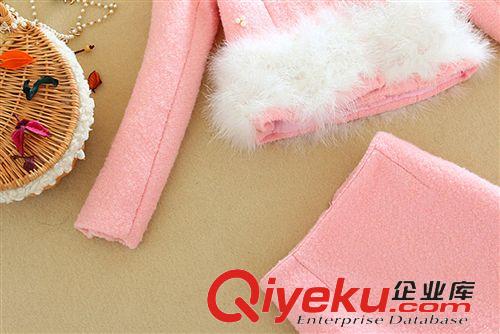 11月新款 11.30小香風套裝米昕蔚毛呢套裝原始圖片2