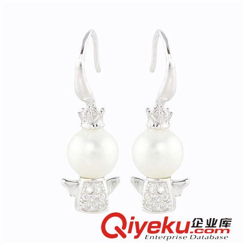 新品上架 廠家批發 925純銀首飾 【hg天使珍珠吊墜套鏈】可愛娃娃混批