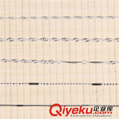 項鏈專區 混批 925純銀 【單雙水波閃珠批角八角合仔】水波鏈項鏈批發批發