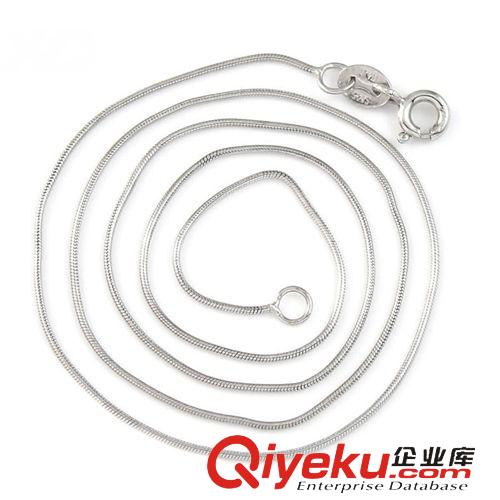 項鏈專區(qū) 戀依谷 韓版時尚 細蛇骨八角鏈鎖骨項鏈短款女韓國925純銀飾品原始圖片2