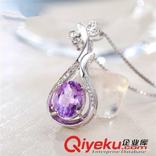吊墜專區(qū) S925純銀新款項(xiàng)鏈 祖母綠吊墜 天使的眼淚項(xiàng)墜 水滴滿鉆吊墜批發(fā)