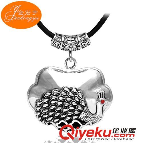 S925泰銀 廠家直銷假一賠十新款復(fù)古S925泰銀吊墜 時尚創(chuàng)意國王掛鏈毛衣鏈