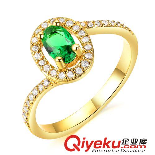 2015新款上市  戒指 鍍18K金 奢華鑲嵌3A鋯石貴婦女鉆戒 免費加盟飾品店KJ016