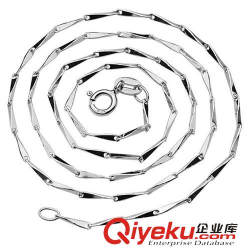 項(xiàng)鏈單鏈（吊墜配鏈） 單鏈 女士鎖骨鏈 純銀假一賠十16/18寸圓珠配鏈 精致禮品SL332