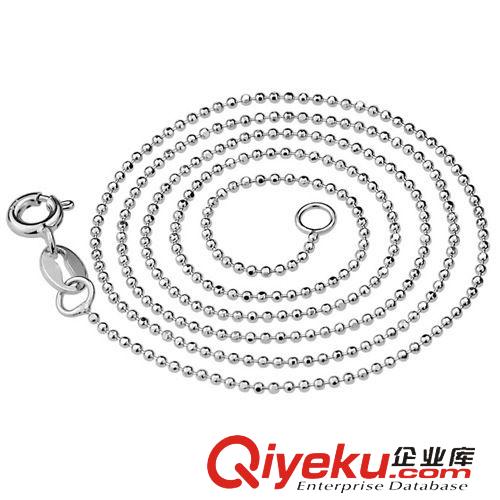 項鏈單鏈（吊墜配鏈） 單鏈 速賣通熱賣款 純銀假一賠十 16/18寸純批角鏈女士禮品SL337