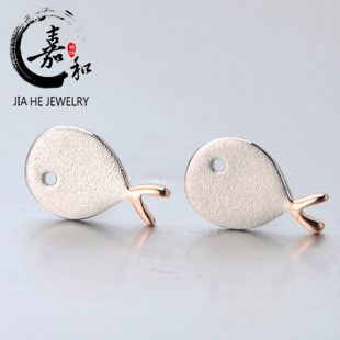 925純銀耳環(huán) 時(shí)尚甜美白打耳飾 s925純銀玫瑰花形耳釘個(gè)性創(chuàng)意 磨砂耳釘