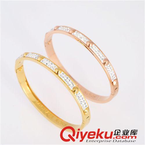 手鐲 歐美dp首飾外貿出口混批 MK鎖頭樹脂手鏈 批發 速賣通飾品貨源