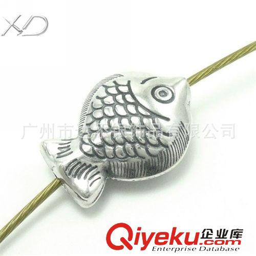 純銀珠子 XD KM363 泰銀魚 手鏈配件diy 純銀隔珠配件 銀首飾廠家 925銀