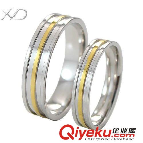 戒指 XD SA0209純銀鍍兩色金情侶戒指 手飾情侶對戒 925純銀戒廠家批發