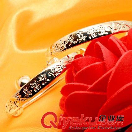 手鐲專區(qū) 盈冠  飾品批發(fā)滿天星千足銀手鐲韓版時(shí)尚銀手鐲999純銀女銀鐲子