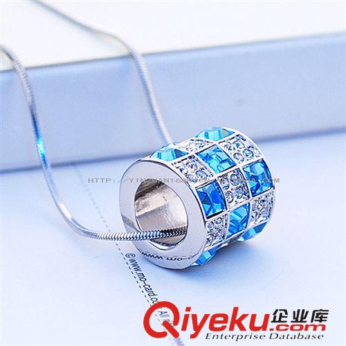 1407新品 伊泰莲娜红苹果新款 奥地利水晶 闪钻毛衣链长项链33148806021130