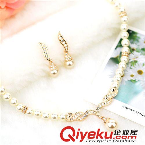 項鏈 伊泰蓮娜紅蘋果 珍珠套裝 韓版新款飾品 婚慶禮品21213800011180
