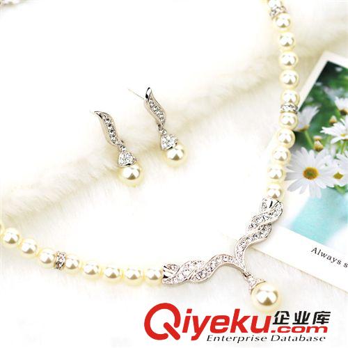 項鏈 伊泰蓮娜紅蘋果 珍珠套裝 韓版新款飾品 婚慶禮品21213800011180