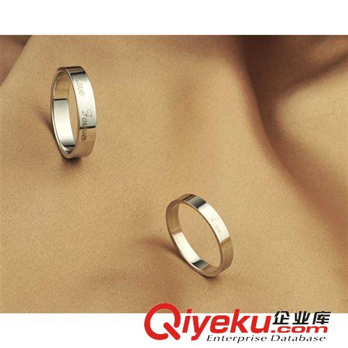 925純銀戒指 925純銀飾品 永遠(yuǎn)愛你男女結(jié)婚韓版指環(huán) 情侶對(duì)戒 廠家批發(fā) 混批原始圖片3