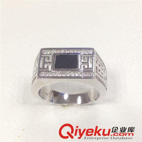 訂做產(chǎn)品（無現(xiàn)貨） 925純銀 外貿(mào)飾品 男戒NJ093 訂做原始圖片2