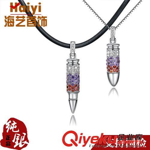 純銀925項鏈/吊墜 s925純銀吊墜 鑲寶石短款鎖骨鏈 天使戀人韓版項墜 旅游圣誕禮物